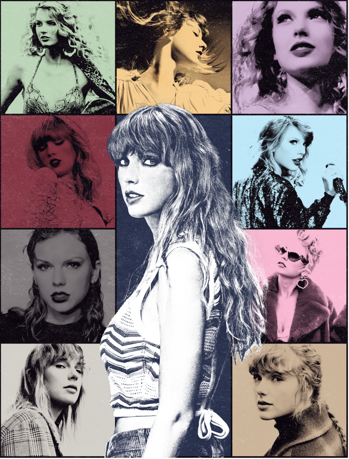 TAYLOR SWIFT THE ERAS TOUR アート Taylor Swift The Eras Tour Poster - A Stunning Tribute to