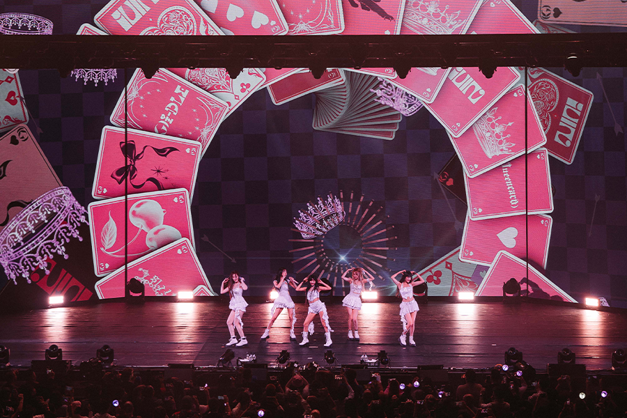 G)I-dle shows a flair for the dramatic in San Francisco tour