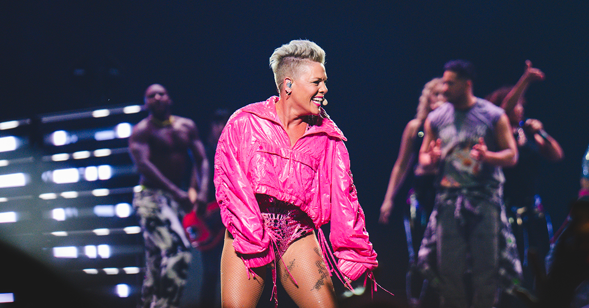 P!nk brings her 'TRUSTFALL' circus to San Francisco | REVIEW