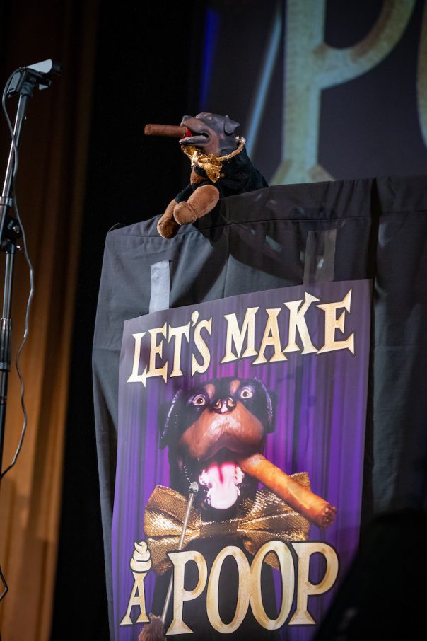 Triumph the Insult Comic Dog poops on Weird Al at Sketchfest