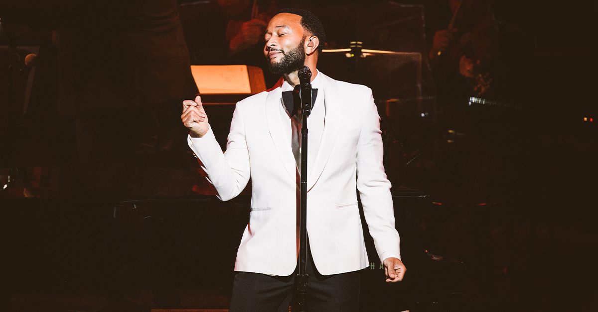 John Legend gets intimate with the San Francisco Symphony | RIFF